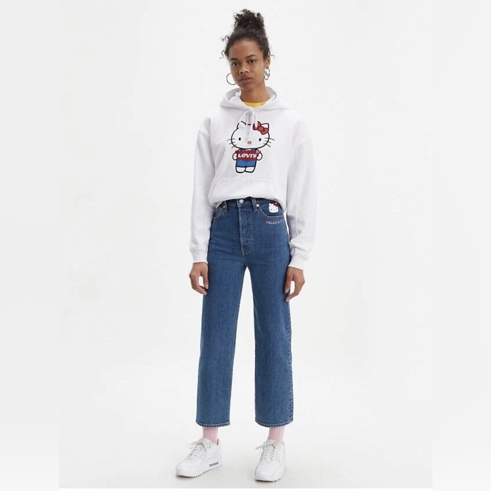 Levi's x Hello Kitty Classic Blue Straight Leg Women's Jeans